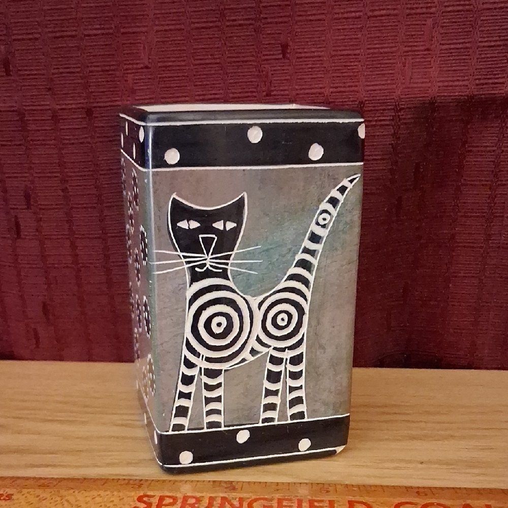 Cat Vase